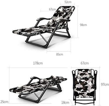 CDFC Summer Recliners Sedia Pieghevole Pranzo Regolabile Breat Pranzo Pianta Pigri Lavanderia Leva Domestica 15 Letto Multifunzionale Sedia Siesta Sedia Sedia ESISFE Sedia da Spiaggia (
