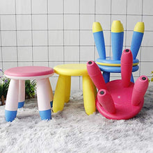 Tastak Scarpe di ricambio piccola Dengzi Baby Sgabello rotondo Sgabello funghi Sgabello semplice Sgabello Plastica Sgabello Piccolo Sgabello Adulto Bambini da bagno Bagno Bagno Sgabello Basso Sgabello