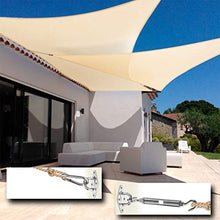 Dioxide 40 Pezzi Kit di Fissaggio e Installazione per Tenda a Vela Rettangolare e Triangolare, Acciaio Inossidabile Kit di Installazione per Vele Parasole e Tende, Ombra Giardino