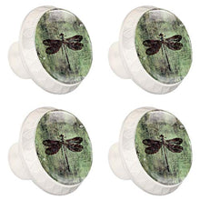 Retro Insekten 4 PCS Pomelli per Porta, Pomolo per Mobile, Pomelli per Mobili con Viti, Maniglia per Armadietto, Pomelli per Porta, Pomelli per Cassetti per Porta, Armadio, Cassetto e Credenza