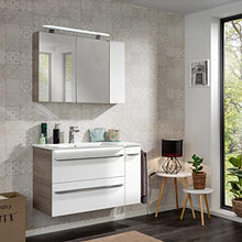 FACKELMANN - Set di mobili da bagno, 5 pezzi, colore: marrone chiaro