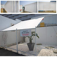 Panno Ombra Bianco Coperchio di Protezione Solare con Occhielli 80%, Baldacchino Estivo con Paralume per Patio/Coperta (Invia Corda 5M) (Size : 1x1m)