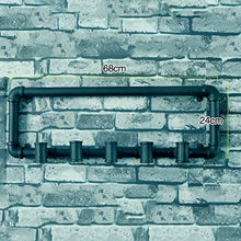 MoDi Wine Rack Retro Style Industriale Tubo di Acqua A Parete Vino Rack