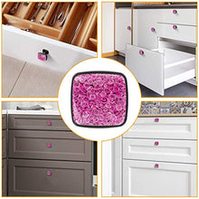 rosa 4 PCS Pomelli per Porta, Pomolo per Mobile, Pomelli per Mobili con Viti, Maniglia per Armadietto, Pomelli per Porta, Pomelli per Cassetti per Porta, Armadio, Cassetto e Credenza