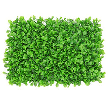 EXCLVEA Decorazione Schermo Foglia Finta all'aperto 12 Pezzi Artificiale bosso Pannelli protetto UV for Recinzione dello Schermo di segretezza Muro Erba Patio Backyard Garden Home Decor