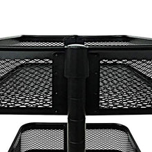 LY Carrello Multiuso a 3 Livelli Cart Carrello da Cucina con Ruote ， for Cucina Bagno Camera da Letto Soggiorno (Color : Black)