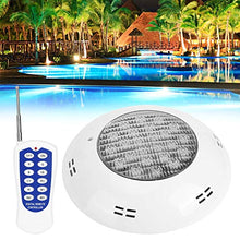 Snufeve6 Lampada Subacquea, Telecomando Rotondo Impermeabile Decorativo colorato per Piscina per Illuminazione a Fontana