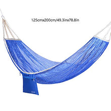 ZZL Amaca da Viaggio Bed Swing Bed Camping Hammock Leggerie A Rete Singola per Giardino Beach All'aperto Durevole