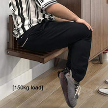 YDDZ Sgabello per Il Cambio delle Scarpe Ultrasottile da 5 Cm Nascosto Sgabello da Bagno Pieghevole Design Sgabello per Scarpe da Parete 150 kg Portante 39x34x5 Cm con Accessori di Installazione
