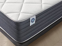 Naturalex | Aura | Materasso Matrimoniale 160x190 cm in Lattice e Memory | Doppio Strato Viscoelastico Alta Densità | Rigido | Ergonomico con Memoria di Forma Adattata e Indipendenza del Riposo