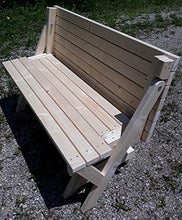 PT133 Panca tavolo legno di abete per 4 persone 133 x 135 x 78 cm Prezzo 245,00 €
