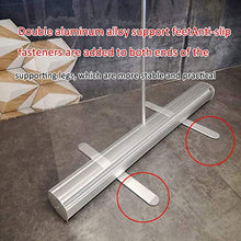 KMILE Schermo di Protezione da Terra starnuto per Pavimenti Roll Up Banner Banner Stands Isolation Barrier Shield Protettivo per caffè, Negozi al Dettaglio, cassiere, Receptionist