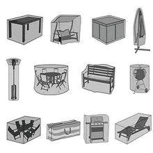 Fodere Per Mobili Da Giardino, Fodera Per Mobili Da Giardino Impermeabile, Fodera Per Ombrellone, Fodera Per Mobili Da Giardino, Grande Set Da Giardino in Rattan, Set Di Divani,126*126*74cm