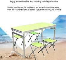 CASTOR Tavolo da Picnic all'aperto Tavolo da Campeggio Pieghevole, Altezza Regolabile Portatile Tavolo Pieghevole in Alluminio Leggero, Adatto per la Cucina da Picnic all'aperto BBQ Party Table