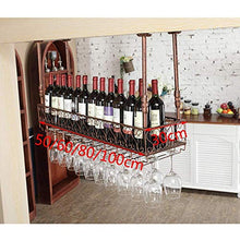 Unknow Portabottiglie Portabottiglie, Portabottiglie Portabottiglie Appeso Portabottiglie Calice Portabottiglie Bicchiere Calici Organizer Asciugatrice per Cucina Domestica Bar Pub Giardino Ristora