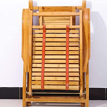 Reclinabili Bamboo Sedia a Dondolo Bambino Sedia Pieghevole per Adulti Casa Poltrona Sedia Cool Sedie Fretta Sedia anziana Pranzo Pranzo Pranzo Sedia