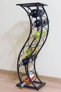 DanDiBo Scaffale Vini Colonna a Fiori Elegance 80 cm Porta Bottiglie Supporto Porta Fiori