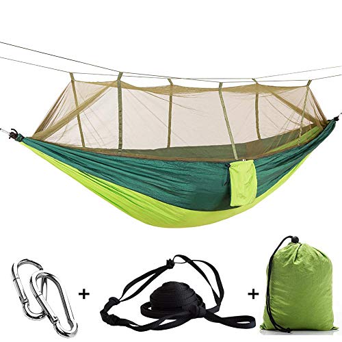 Amaca 1-2 Persone Rete Esterna Amaca Zanzara Letto Sospeso Campeggio Letto Altalena Per Dormire