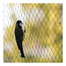 LSXIAO-Balcone Protezione Rete per Uccelli, Rete di Nylon Leggero Durevole Non Facile da Strappare Riutilizzabile Evitare Danni Alberi da Frutta, Arbusto, Fiori, Verdure (Color : Black, Size : 3x10m)