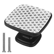 Creatore di Vedova 4 PCS Pomelli per Porta, Pomolo per Mobile, Pomelli per Mobili con Viti, Maniglia per Armadietto, Pomelli per Porta, Pomelli per Cassetti per Porta, Armadio, Cassetto e Credenza