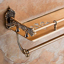 JKCKHA Northern Europe. Bella Retro Tre Strati + Stelo Bold Angoli arrotondati in Alluminio Libero di punzonatura Bagno Hotel Bathroom Rack/Shelf Multifunzione