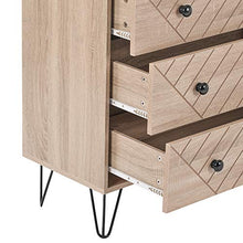 Q-HL Comodino Camere da Comodino Moderno Comodino con Manici in Metallo E Corridori di Stoccaggio del Comodino Mobili per La Casa per La Camera da Letto