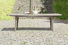 greemotion Tavolo allungabile da giardino in legno di acacia “Maui”, ca. 180/240 x 75 x 100 cm, grigio