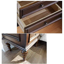 XUSHEN-HU Legno Solido Comodino Camera da Retro Low Comodino Piccolo Governo di immagazzinaggio cassetto Mobile ad Angolo (Colore: Brown, Dimensione: 58x45x65cm)