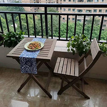 Chair QL Sedia Pieghevole Semplice in Legno Massello, Sedia da Giardino per caffè All'aperto al Latte, Sedia da Giardino per Balcone All'aperto in Legno Massello per Uso Domestico