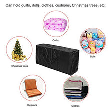 ZCFXGHH Cuscino per mobili da Giardino Custodia per L'Albero di Natale Organizer per la casa Contenitore di Finitura per Articoli Vari di Grande capacità Multifunzione,S
