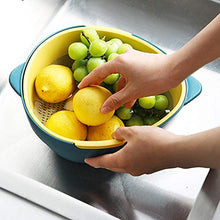xxccxx Lavabo Lavabo Doppio Scarico Lavabo con Frutta e Verdura Lavabo con lavabo Cesto per lavabo a Forma di V