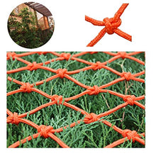WaiMin Rete di sicurezza for bambini Rete di protezione for bambini Rete di sicurezza for balcone Scale Rete anticaduta Ringhiera Rete arancione Decorativa Rete in nylon Rete di isolamento Luogo di in
