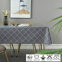 Jixin4you Tovaglia rettangolare a prova di olio, impermeabile, in PVC, facile da pulire, per picnic, coperta da tavolo, per esterni e interni