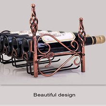 WZHZJ Bottiglie da dell'organizzatore del Supporto, Vino ripiano, portasciugamani for Cucina Dispensa Cabinet, Tenere 4 Bottiglie