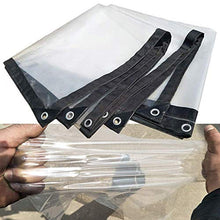 MTYLX Outdoor Multifunzionale Incatramata, Clear Impermeabile Heavy Duty Che Copre la Pioggia Plastica Panno Film Anti-Aging Isolamento Del Pe, Spessore 0.13Mm,Nero,3X3M