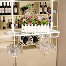 YWYW portabottiglie portabottiglie in Metallo/portabicchieri da Vino Rosso Appeso/portabicchieri da Appendere a Testa in Giù/portabottiglie da casa Creativo/portabottiglie da Appendere (Dimension