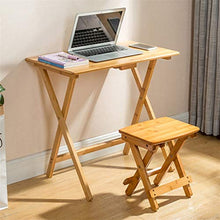 XZQ Tavolo Pieghevole Campeggio Giardino Tempo Libero caffè Snack Tavoli da Pranzo Tavolo da Parete Legno Portatile Quadrato Scrivania per Computer Gambe Regolabili in Altezza