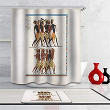 LIYAN Combinazione Bagno. Immagini Chiare E Colori Vivaci Rendono Il Tuo Bagno Pieno di Vita. Accessori da Bagno. Antichi Murales Egiziani.