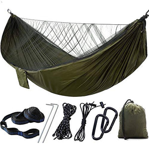 Amaca Amaca Da Campeggio Con Rete Leggera, Capacità Fino A 772 Libbre, Amache Portatili Per Interni, Escursionismo, Backpacking, Viaggi, Cortile