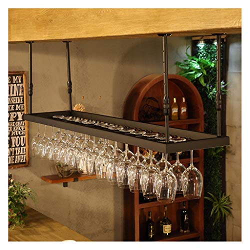 CCFENG Titolare Moderno Minimalista Vetro di Vino Creativo, Sottosopra Titolare Calice mobilia Giù, Appeso Barra a cremagliera del Vino, Supporto di Vetro Vino Europeo