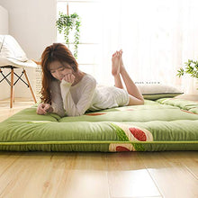 Pavimento Futon Materasso Pad,Tatami Dormire Materasso Topper,Morbido Tatami Mat Portatile,Trapuntato Futon Materasso Tappetino Lo Yoga Mat F 90x200cm(35x79inch)