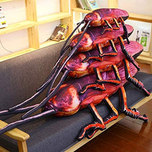 YiXing - Cuscino di peluche da 55/75/95 cm, motivo: scarafaggio, giocattolo creativo per bambini, divertente e morbido, giocattolo regalo di compleanno (altezza: 95 cm)