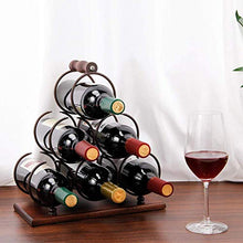 CNSFFS Portabottiglie impilabile, portabottiglie Orizzontale da Vino, portabottiglie in Rame Rame da appoggio, portabottiglie da Tavolo Facile da Mettere-Bianca