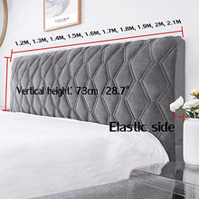 Copritestiera Letto Copertura/Copri Testata Letto Matrimoniale/Singolo 150/160/180/190cm Imbottito Fodera Elastica Protezione, Coprire Antipolvere in Cotone Cover Addensare AntiGraffio Cuscino