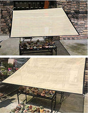 Telo Ombreggiante, Telo Parasole Sunblock 50% -70% Blocco UV - Rete a Rete Resistente ai Raggi UV con passacavi for Copertura vegetale, Serra, Patio, Prato o Cantiere (Beige) (Size : 0.9m x 1m)