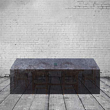 THJ Set di Mobili da Giardino per Esterni, Rivestimento per Mobili in Tessuto Oxford 210D Resistente all'Acqua E Resistente per Set di Cubi, Mobili da Giardino (171 * 71 * 110cm,Nero)