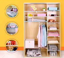 AEVEL telescopico Storage Rack-Kithchen, per armadi, Bagno, Caddy, Guardaroba, armadi, Scomparto Raccogliere Prop-Scaffale Estensibile Regolabile 56-95 cm Bianco