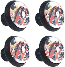 Concetto del Giappone Pomelli per Porta Set di 4 Pomelli per Mobili Manopole per Cassetti Cucina Armadio Vetro