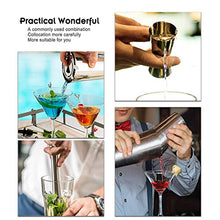 Wenzhihua Set di Miscelazione per Cocktail 13pcs / Set Acciaio Inossidabile Cocktail Shaker Ice Tong Mixer Drink Boston Bartender Browser Kit Bar Set Professional Bar StrumentoStrumento A Barre