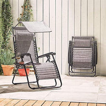 L&B-MR - Lettini da giardino con sedie a sdraio e supporto per bevande